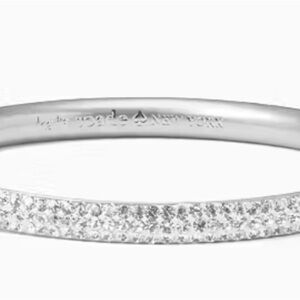 Kate Spade Razzle Dazzle Silver Bangle Bracelet